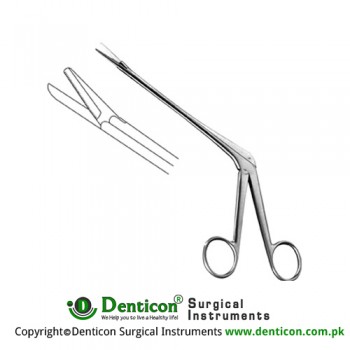 Olivecrona Trigeminal Scissor Toothed Stainless Steel, 23 cm - 9" Working Length 120 mm